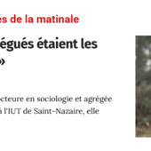 LES DERNIÈRES ACTUALITÉS - Anne Chaté : 