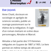 LES DERNIÈRES ACTUALITÉS - Un ouvrage passionnant