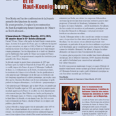 LES DERNIÈRES ACTUALITÉS - L’Alsace à l’époque du Reichsland et le Haut-Koenigsbourg