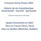 LES DERNIÈRES ACTUALITÉS - Lancements 2025 - Histoire de vie transatlantique