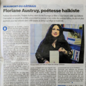 LES DERNIÈRES ACTUALITÉS - Floriane Austruy, poétesse haïkiste 