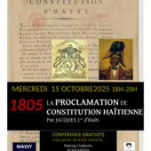 LES DERNIÈRES ACTUALITÉS - 1805 La constitution haitienne sous Jacques 1er
