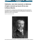 LES DERNIÈRES ACTUALITÉS - Jean-Jules Jusserand - Le Pays Roannais