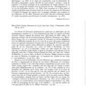 LES DERNIÈRES ACTUALITÉS - Descartes, sur la foi d’un rêve - Revue philosophique 