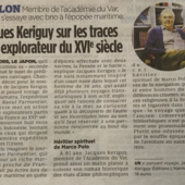 LES DERNIÈRES ACTUALITÉS - Un si pesant voyage - Var Matin