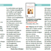LES DERNIÈRES ACTUALITÉS -  Vie spirituelle et vie psychique chez Marie de la Trinité - Famille chrétienne