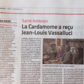 LES DERNIÈRES ACTUALITÉS - Lecture à la Cardamome 