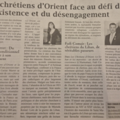 LES DERNIÈRES ACTUALITÉS - L'Orient le jour, critique par Alexandre Najjar 