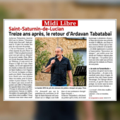 LES DERNIÈRES ACTUALITÉS - Treize ans après, le retour d'Ardavan Tabatabaï