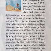 LES DERNIÈRES ACTUALITÉS - récit
