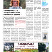 LES DERNIÈRES ACTUALITÉS - Anne Chaté : 