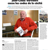 LES DERNIÈRES ACTUALITÉS - Jean-Louis Vervoort casse les codes de la cécité