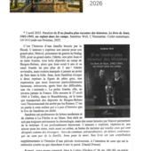 LES DERNIÈRES ACTUALITÉS - Compte-rendu