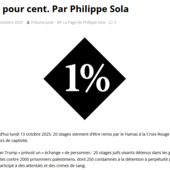 LES DERNIÈRES ACTUALITÉS - Un pour cent