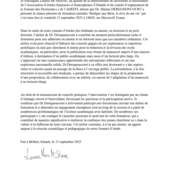 LES DERNIÈRES ACTUALITÉS - Témoignage de Lauren Mc Shane - JDD de l'ADEFFI. 20250912