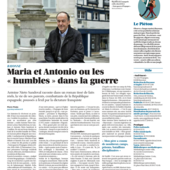 LES DERNIÈRES ACTUALITÉS - Maria et Antonio ou les « humbles » dans la guerre