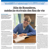LES DERNIÈRES ACTUALITÉS - Alix de Bonnières, médecin-écrivain des fins de vie