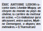 Article sur l'ouvrage