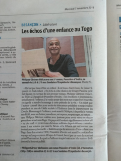 Les échos d'une enfance au Togo