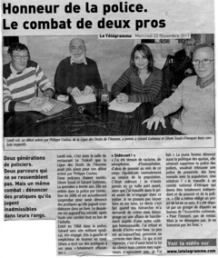 Paru dans Télégramme