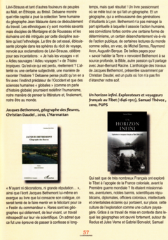 Article paru dans La Géographie numéro Hiver 2010