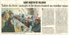 Saint-Martin-de Valamas : auteurs et lecteurs étaient au rendez-vous