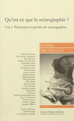 Qu'est-ce que la scénographie ? (Volume I)