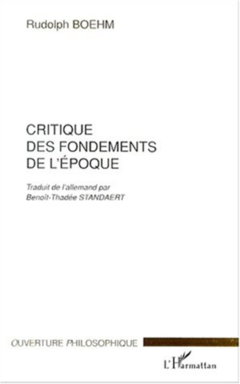 Critique des fondements de l'époque