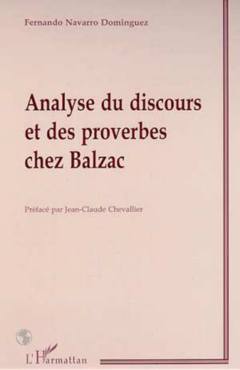 ANALYSE DU DISCOURS ET DES PROVERBES CHEZ BALZAC