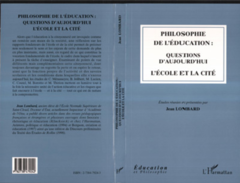Philosophie de l'éducation : questions d'aujourd'hui