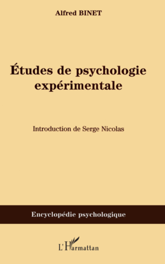 Etudes de psychologie expérimentale