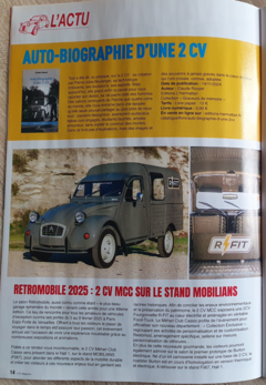 Vu dans 2 cv Magazine