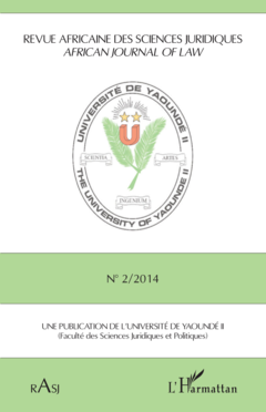 Revue Africaine des Sciences Juridiques n° 2/2014