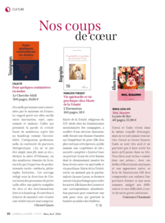 Vie spirituelle et vie psychique chez Marie de la Trinité - 270 Culture