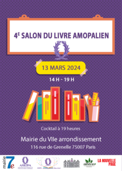 salon de l'AMOPA 13 février 2024 mairie du 7eme Paris