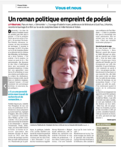 un roman politique empreint de poésie