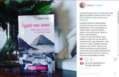 Égypte mon amour de Charlotte De Jong : Critique Instagram
