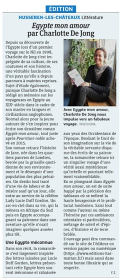 Égypte mon amour par Charlotte De Jong