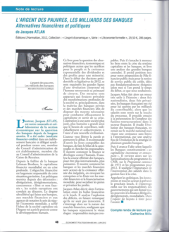 Economie et politique
