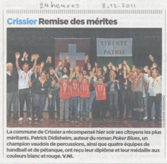 Mérites culturels de Crissier