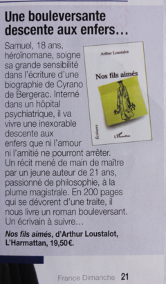 Article paru dans France Dimanche