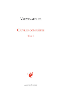 Oeuvres complètes (Tome 1)