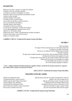 Le poème en espagnol Transplante de amor