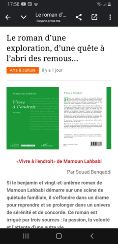 Vivre à l'endroit. Le roman d'une exploration