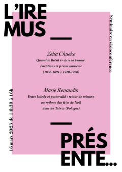 Quand le Brésil Inspire la France. Partitions et presse musicale.