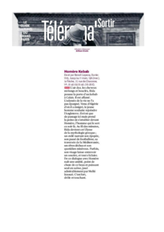 Homère Kebab - TTT Télérama