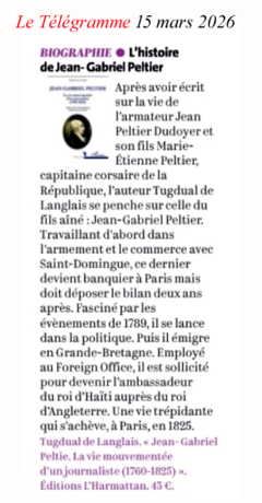 Brève dans Le Télégramme