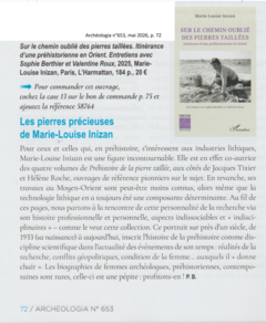 Les pièrres précieuses de Marie-Louise Inizan