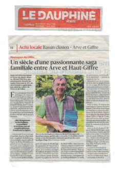 Un siècle d'une passionnante saga familiale entre Arve et Haut-Giffre