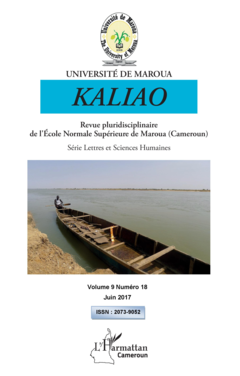 Kaliao Revue pluridisciplinaire de l'Ecole Normale Supérieure de Maroua (Cameroun)